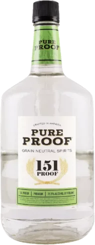 Pure Proof 151 Proof Grain Spirits