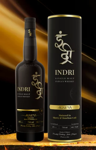 Indri Agneya Single Malt Whisky Proof Sherry & Bourbon Cask