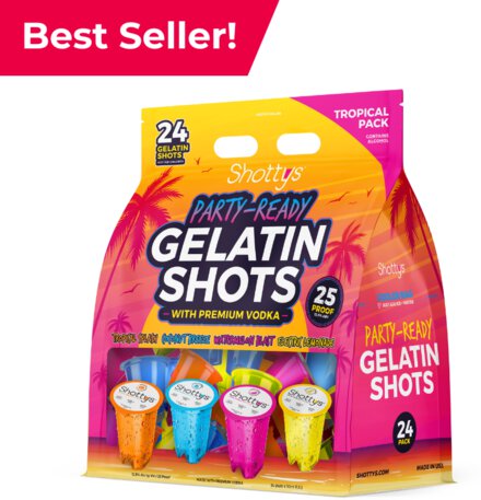 Shottys Tropical Gelatin Shots