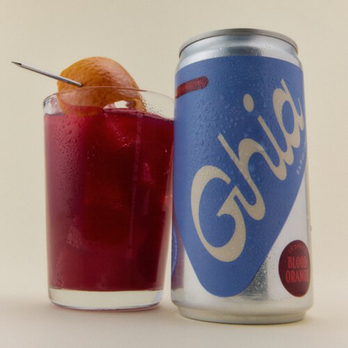 Ghia Le Spritz Blood Orange Soda Cans
