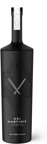 XXI (21) Espresso Martini RTD 750ml, Las Vegas