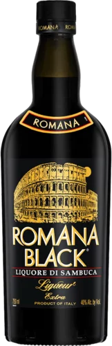 Romana Black Liqueur DI Sambuca