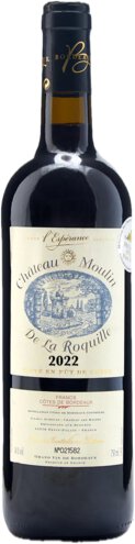 Chateau Moulin de la Roquille, Francs Cotes de Bordeaux '22 (750ML) -France, Bordeaux