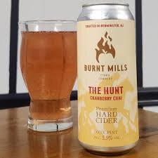 Burnt Mills The Hunt Cranberry Chai Premium Hard Cider Limited Release