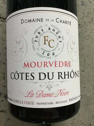 Domaine De La Charite Mourvedre Cotes du Rhone