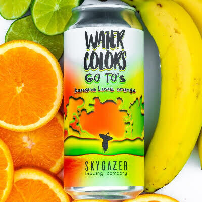 Skygazer Watercolors Go Tos Banana Orange Lime