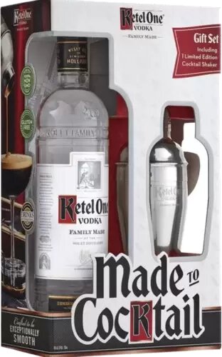 KETEL ONE VODKA GIFTSET/COUPEGLASS