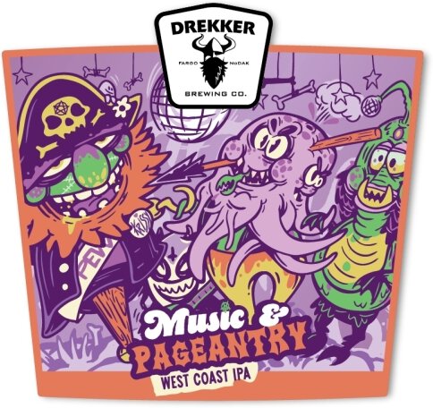 DREKKER MUSIC & PAGEANTRY 4CN 16OZ