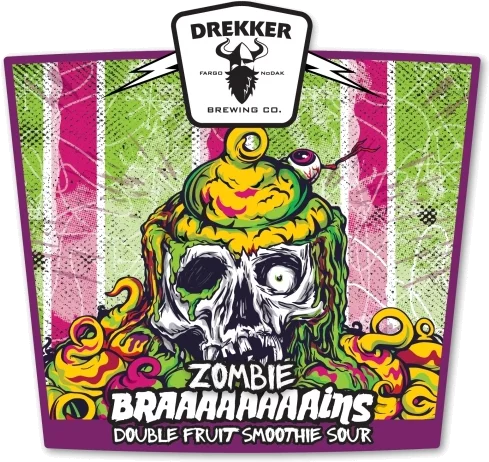 DREKKER BRAINS ZOMBIE 4CN 16OZ