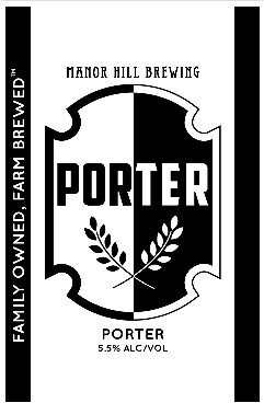 Manor Hill Porter 12oz 6pk Cans
