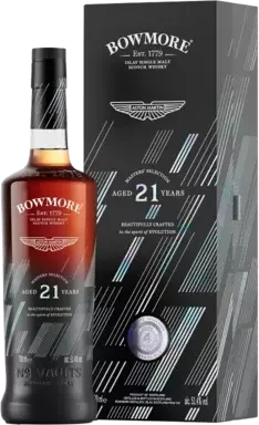 Bowmore 21 Year Masters' Selection Aston Martin