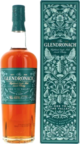 Glendronach Single Malt Scotch Ode To The Valley Sherry & Port Matured