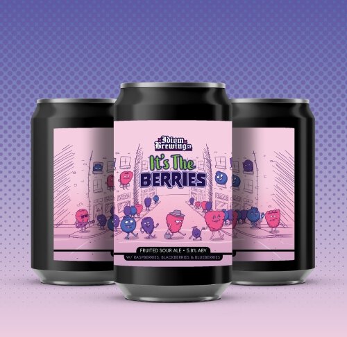 Idiom Brewing It's The Berries Fruited Sour Ale