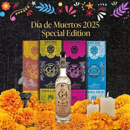 G4 Anejo De Madera Dia Muertos Bundle 4