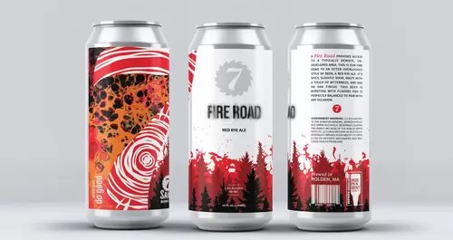 Seven Saws Fire Road Red Rye Ale Cn