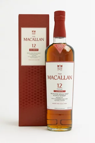 Macallan 12 Years Old Matured In Sherry 110 Proof