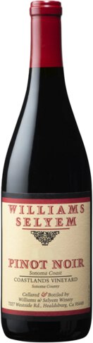 Williams Selyem Pinot Noir Coastlands Vineyard Sonoma Coast 2008 (750ml)
