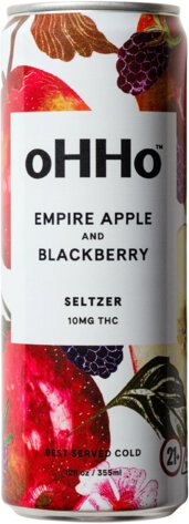 OHHO Empire Apple & Blackberry 10mg THC Seltzer