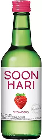Soon Hari Strawberry Soju 375ml