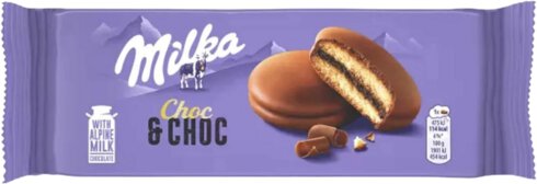 Milka Choc & Choc (Soft Chocolate Sandwich)