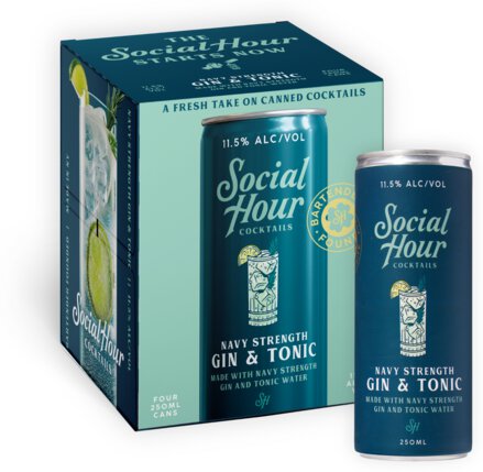 Social Hour Cocktail Gin & Tonic