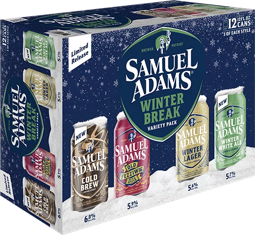 SAM ADAMS WINTER BREAK VARIETY CANS