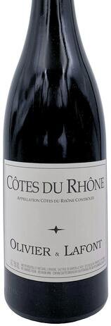 Olivier Lafont Cotes du Rhone Bl 23
