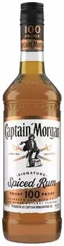 Captain Morgan Spiced 100proof Rum 1l Btl