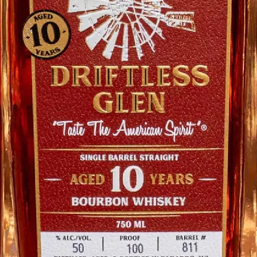 Driftless Glen 10 Year Single Barrel Bourbon
