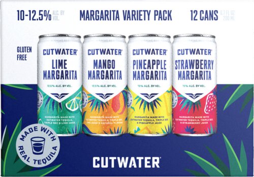 Cutwater Assorted Margarita Variety Pack 