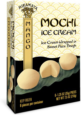 Mikawaya Mochi Mango Ice Cream