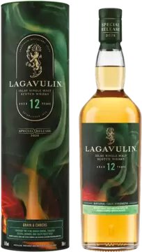 Lagavulin 12yr 'Grain & Embers' Natural Cask Strength 113° Refill & PX/Oloroso Seasoned Casks
