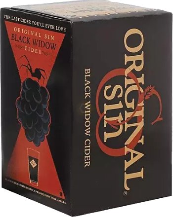 Original Sin Black Widow 6pk Cans Cider