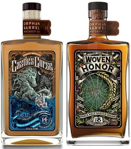 Orphan Barrel - 14YR Castle's Curse & 18YR Woven Honor Single Malt Scotch Whisky (Combo)