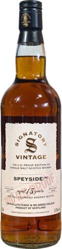 Signatory 13yr Speyside Oloroso Sherry Single Malt