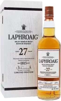 Laphroaig 27 Year Old Single Malt Scotch Limited Edition