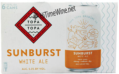 Topa Topa Brewing Co Sunburst White Ale