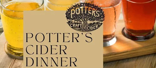 POTTERS CIDER DINNER - NOVEMBER 6, 2025