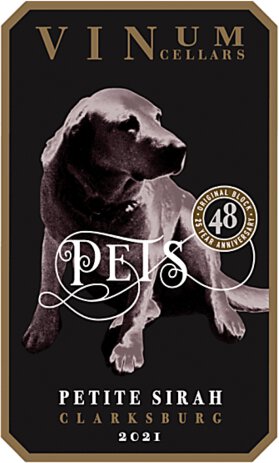 Vinum Pets Petite Sirah 21