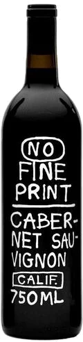 No Fine Print Cabernet Sauvignon