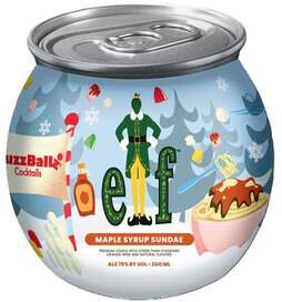 Buzzballz Maple Syrup Sundae