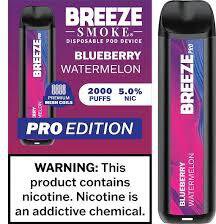 Breeze Pro Edition Vapes Blue Watermelon