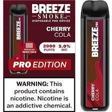 Breeze Pro Edition Vapes Cherry Cola