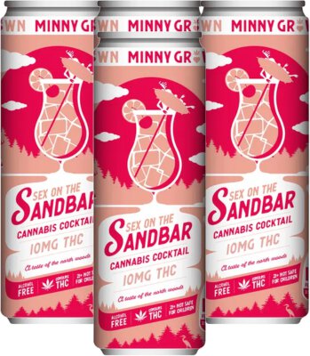 Minny Grown Sex On The Sandbar 10mg THC 12OZ - MGM Wine & Spirits