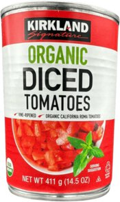 Kirkland Organic Diced Tomatoes 14.5oz