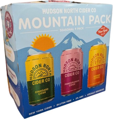Hudson North Cider Co. Mountain Pack Variety Pack