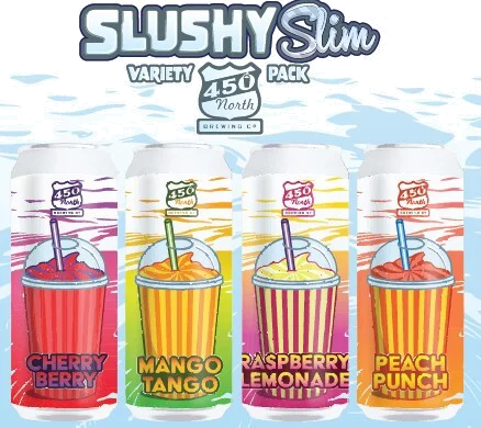 450 North Slushy Fruited Ale 12oz 4pk Cans