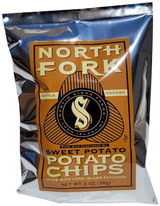 North Fork Potato Chips Sweet Potato 2oz Bag