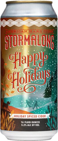 STORMALONG HAPPY HOLIDAY 4 PK 16OZ CAN