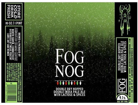 ABOMINATION FOG NOG DDH DIPA 4PK 16OZ CAN